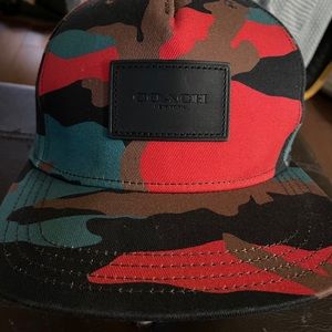 Coach camo hat